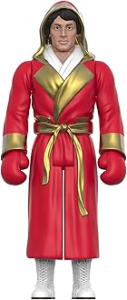 SUPER7 Rocky Balboa (Italian Stallion) - 3.75" Rocky Action Figure Classic Movie Collectibles and Retro Toys