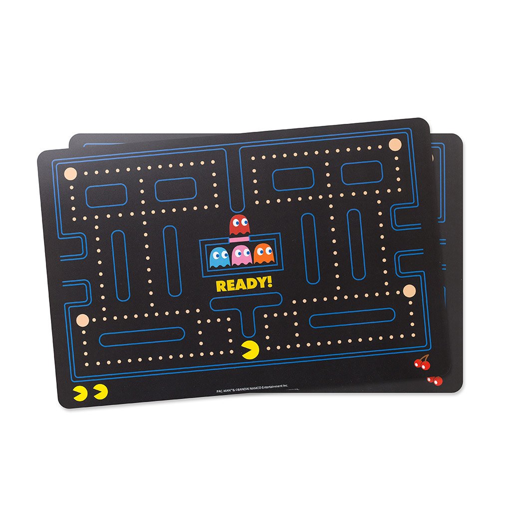 Balvi Multicolored - Pac-Man Plastic Placemat. Set Of Two Pieces