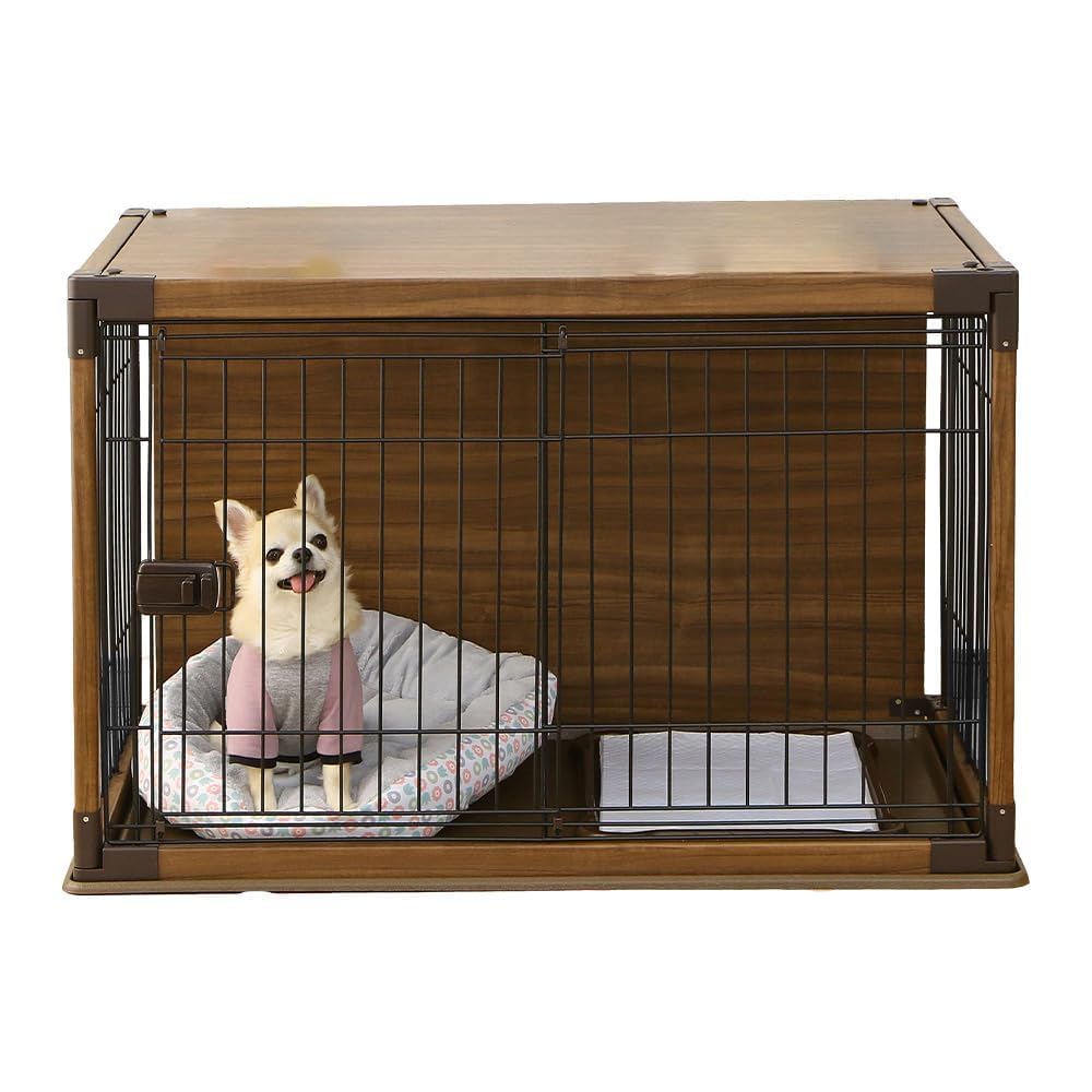 Amazon.co.jp: 犬 サークル ウッディサークル インテリア ブラウン Amazon.co.jp: 犬 サークル ウッディサークル インテリア ブラウン