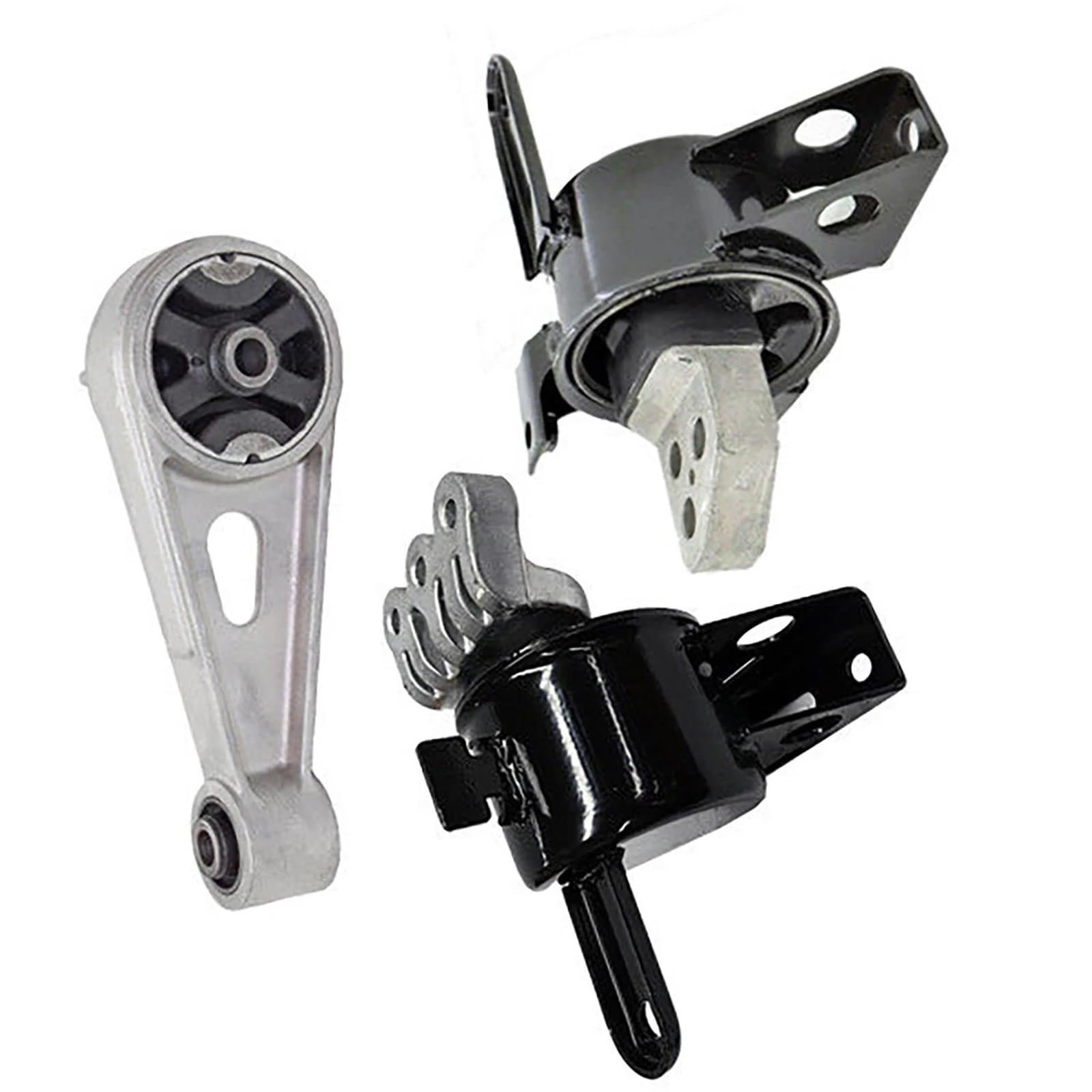 3pcs Engine & Trans Mount Set 95969583, 95367310, 95136669 for Spark for Classic 1.2L Manual Trans Replacement Competition