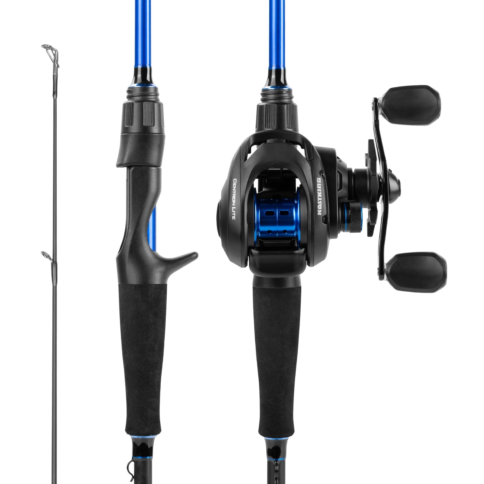 KastKing Centron Fishing Rod and Reel Combo, Baitcaster &amp; Spinning Combo