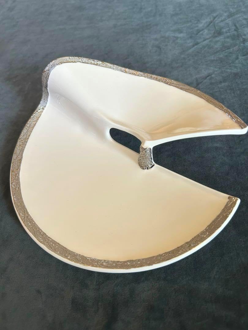 山万渕プラチナ白二段 前菜皿 刺身皿五枚組 刺身皿