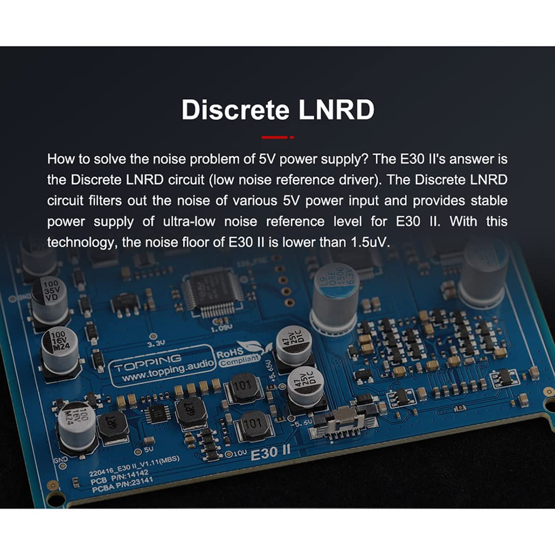 TOPPING E30 II 2×AK4493S USB DAC : DSD512&PCM32Bit/768kHz