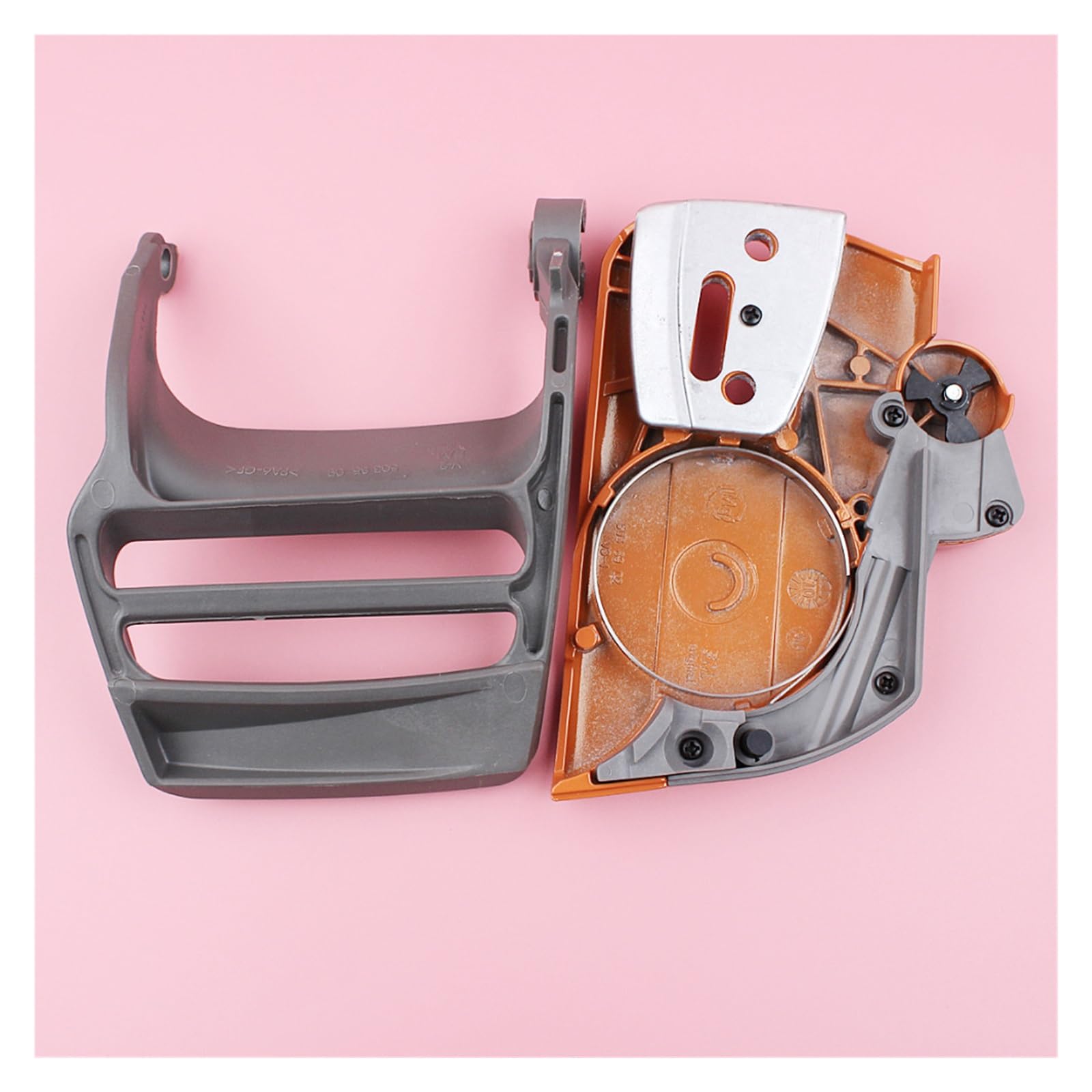 Kit de cubierta protección mano freno cadena for Husqvarna 340 345 350 repuesto motosierra 503850901, 537107801