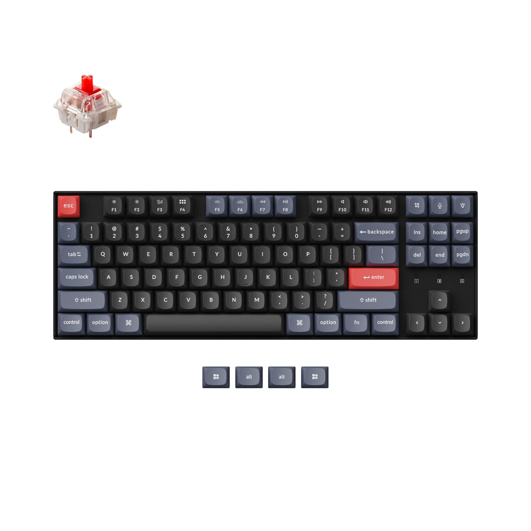 Keychron K8 Pro JIS 静音赤軸 White LED Amazon | 【国内正規品】Keychron K8 ワイヤレス・ゲーミング