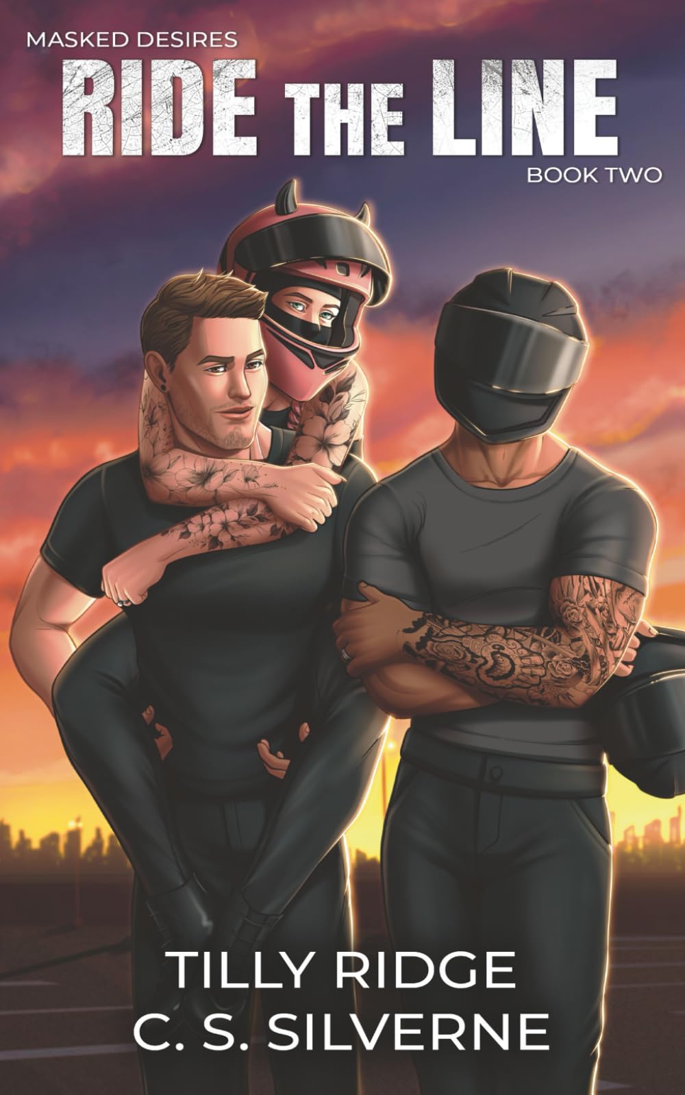 Ride the Line: An MMF Forbidden Romance (Masked Desires)