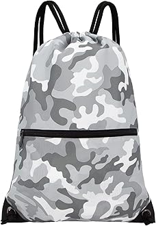 HOLYLUCK Drawstring Backpack Bag Sport Gym Sackpack