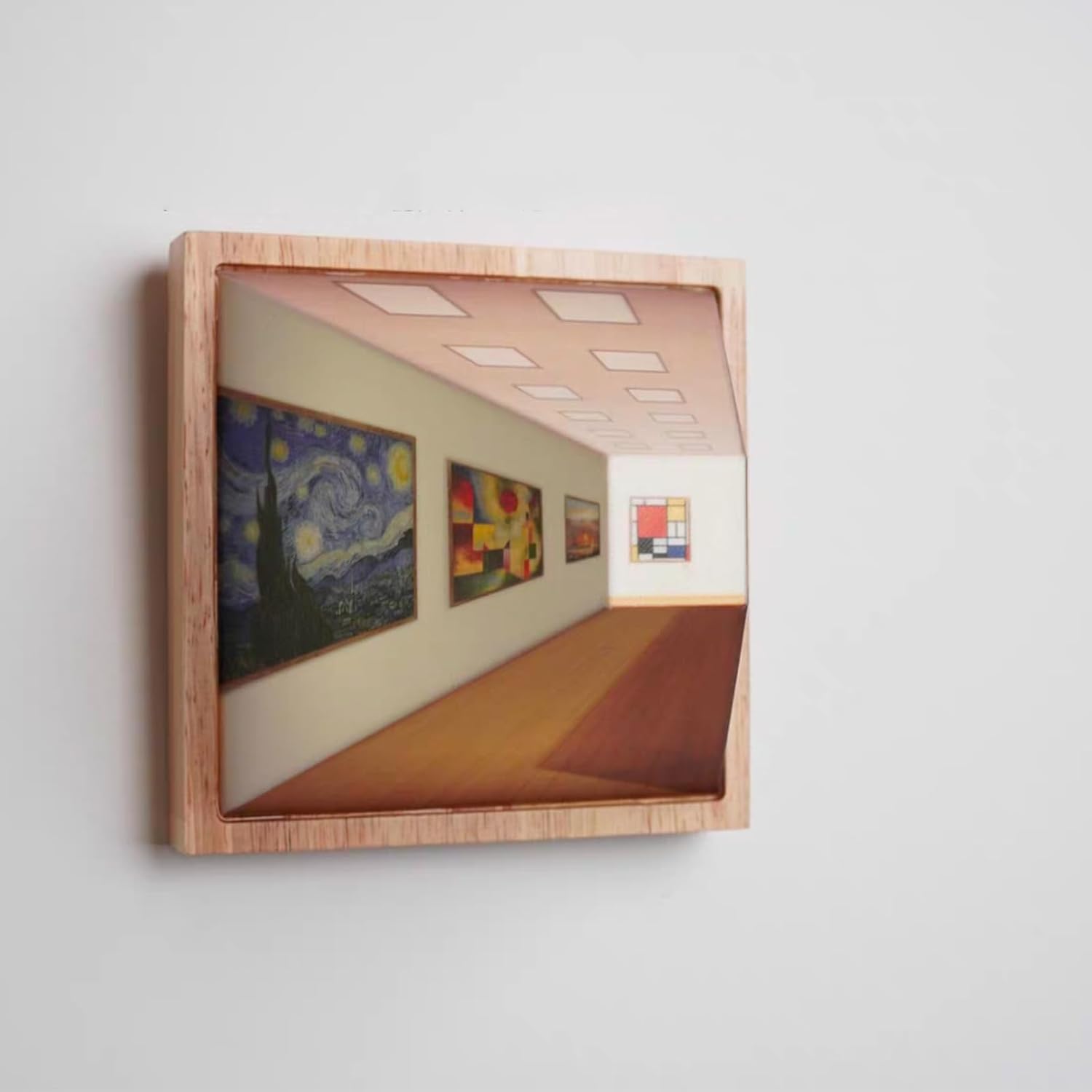 3Dビジョンナイトライト、壁掛けデザインウォールナイトライトクリエイティブ装飾ライトユニークな雰囲気のオフィスライト寝室や勉強部屋に