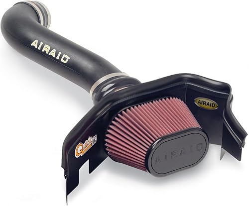 AIRAID Sistema de admisión de aire frío de K&N aumento de caballos de fuerza, filtro de aceite de algodón compatible con 1999-2004 JEEP (Grand