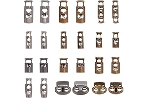 PH PandaHall Antique Bronze Gunmetal Cord Lock Metal