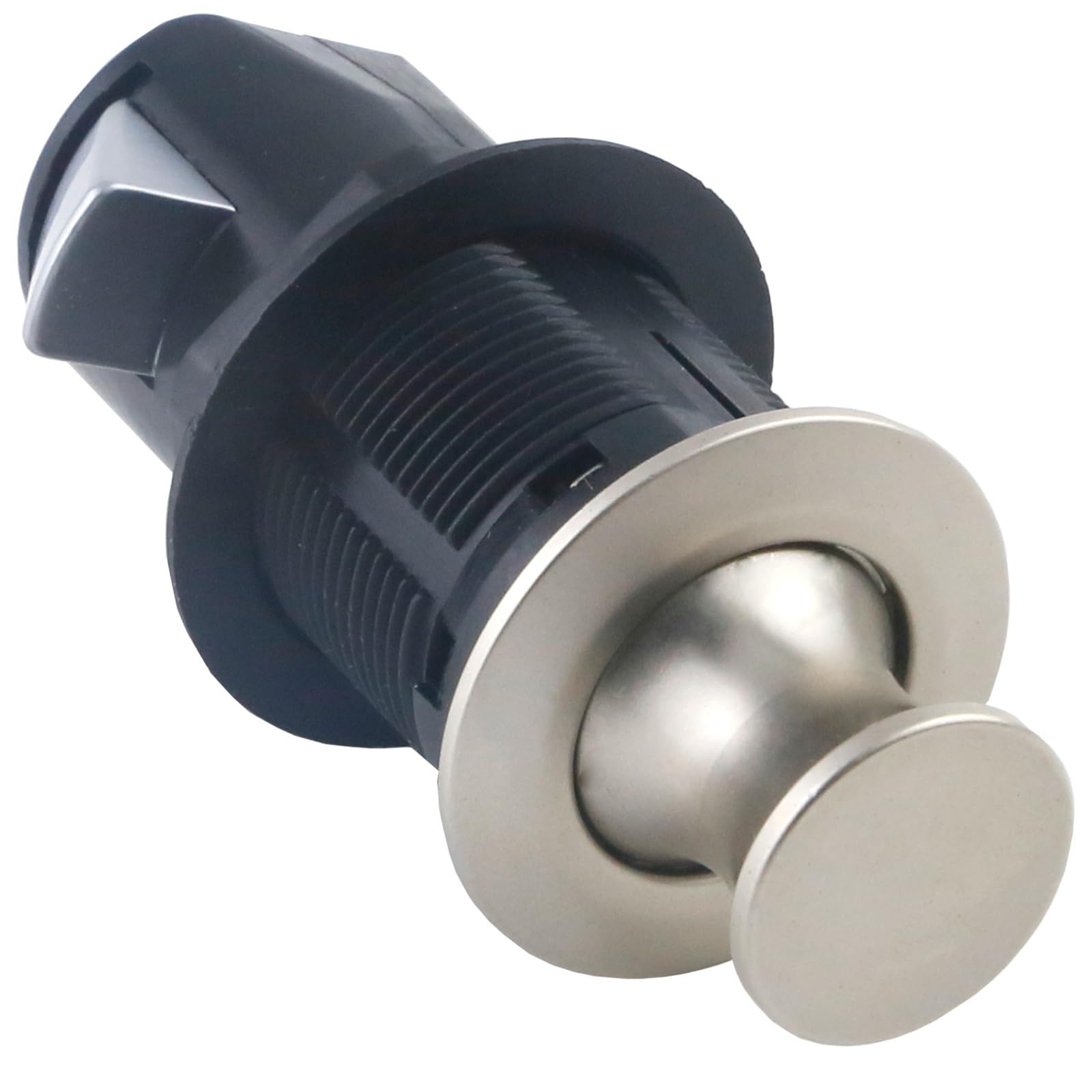 to Open Keyless Cupboard Drawer Push Button Latches Knob Resistant Flush Mount Cabinet Latches for File Drawer Cupboard Mailbox Furniture