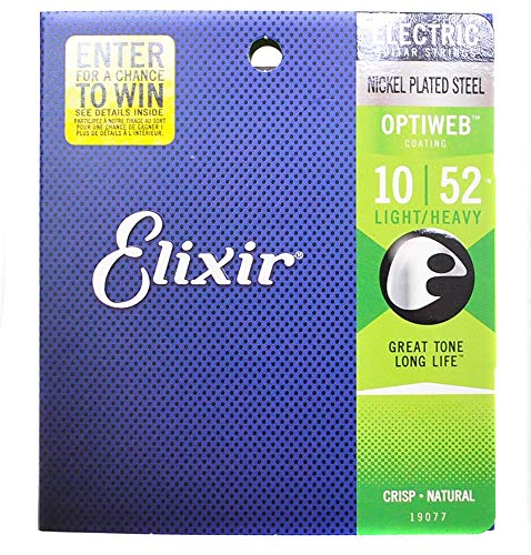 ELIXIR (エリクサー) エレキギター弦 OPTIWEB Light/Heavy #19077