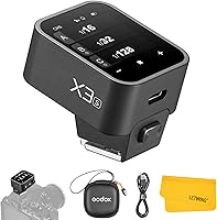 Vista 12 de Godox Disparador de flash inalámbrico X3O X3-O TTL para cámara Olympus Panasonic, transmisor de flash inalámbrico de pantalla táctil de 2.4G