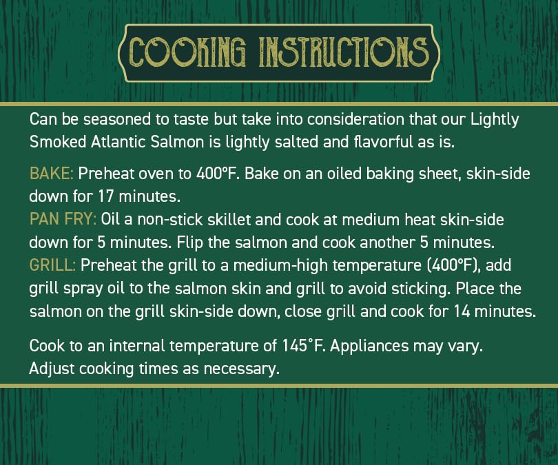 Ducktrap Lightly Smoked Atlantic Salmon 10oz 2 portions — view 5