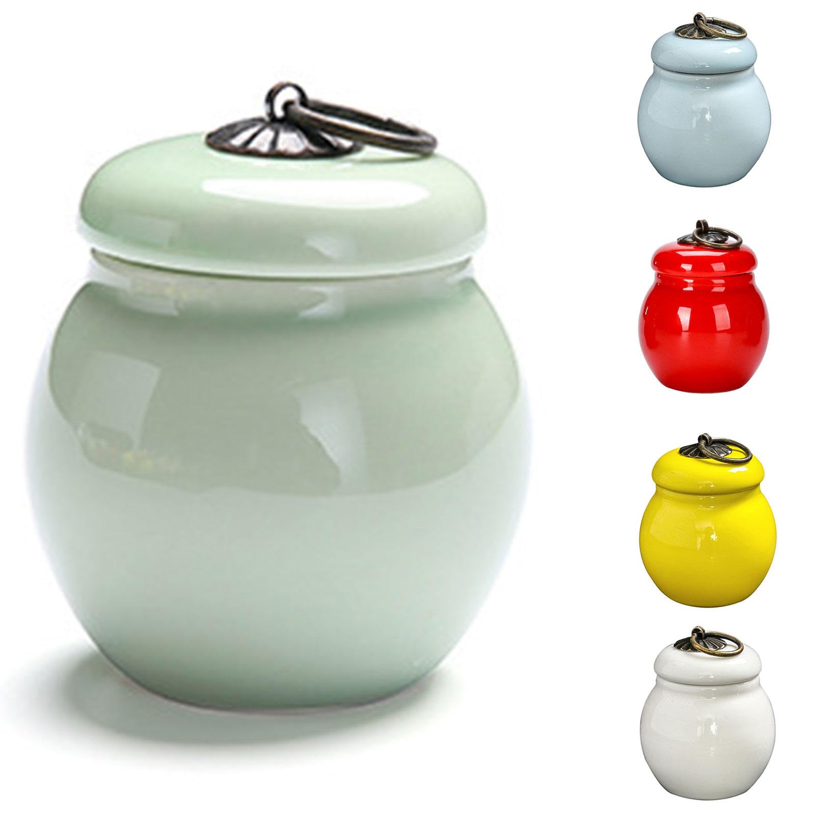 Urn, Beautifully Handmade Ceramic, Cremation Urn for Sharing Adult or Baby Urns for Ashes, Pet(5 Sets)