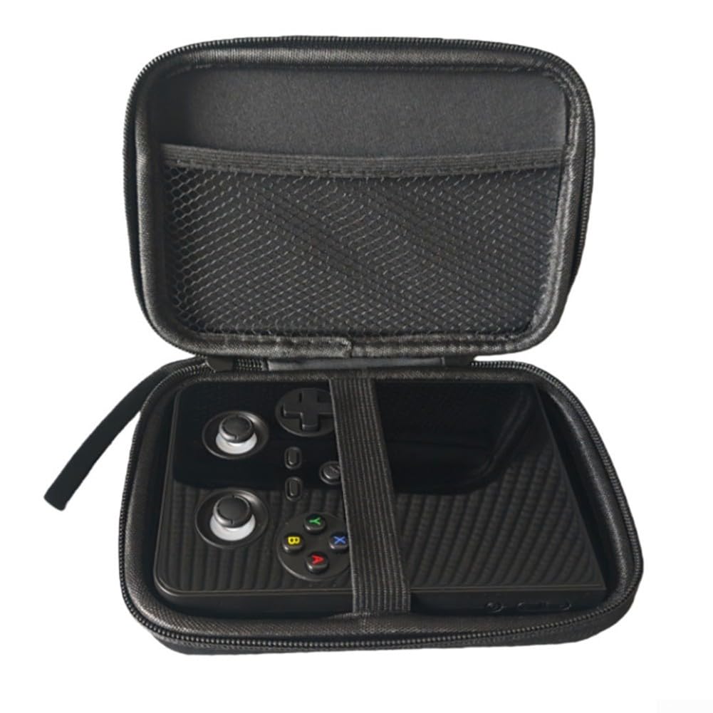 Étui de transport en EVA pour Anbernic RG477V construit, avec rangement organisé, pour console de jeu portable, accessoires rétro
