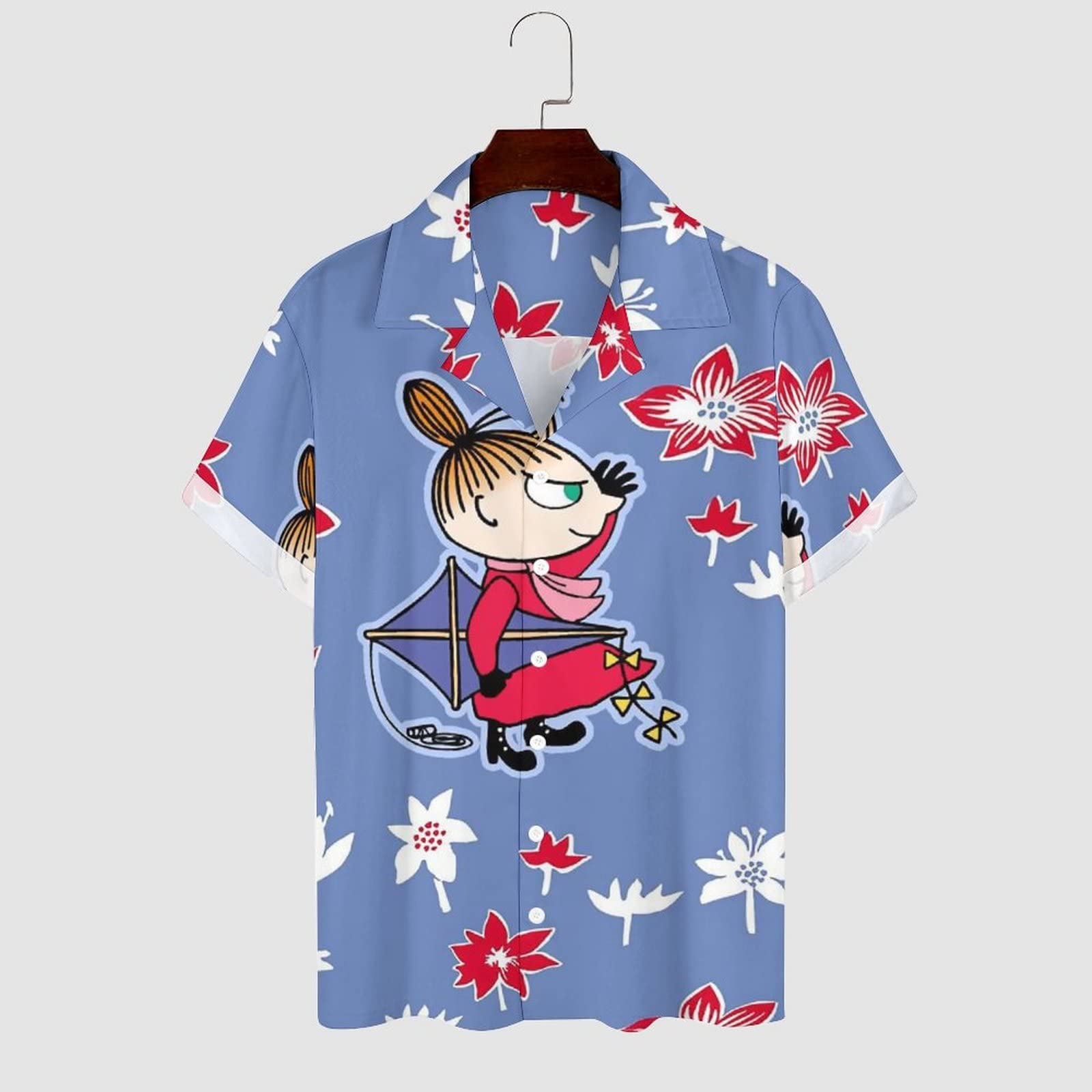 Amazon.co.jp: アロハシャツ メンズ ムーミン リトルミイ ティー