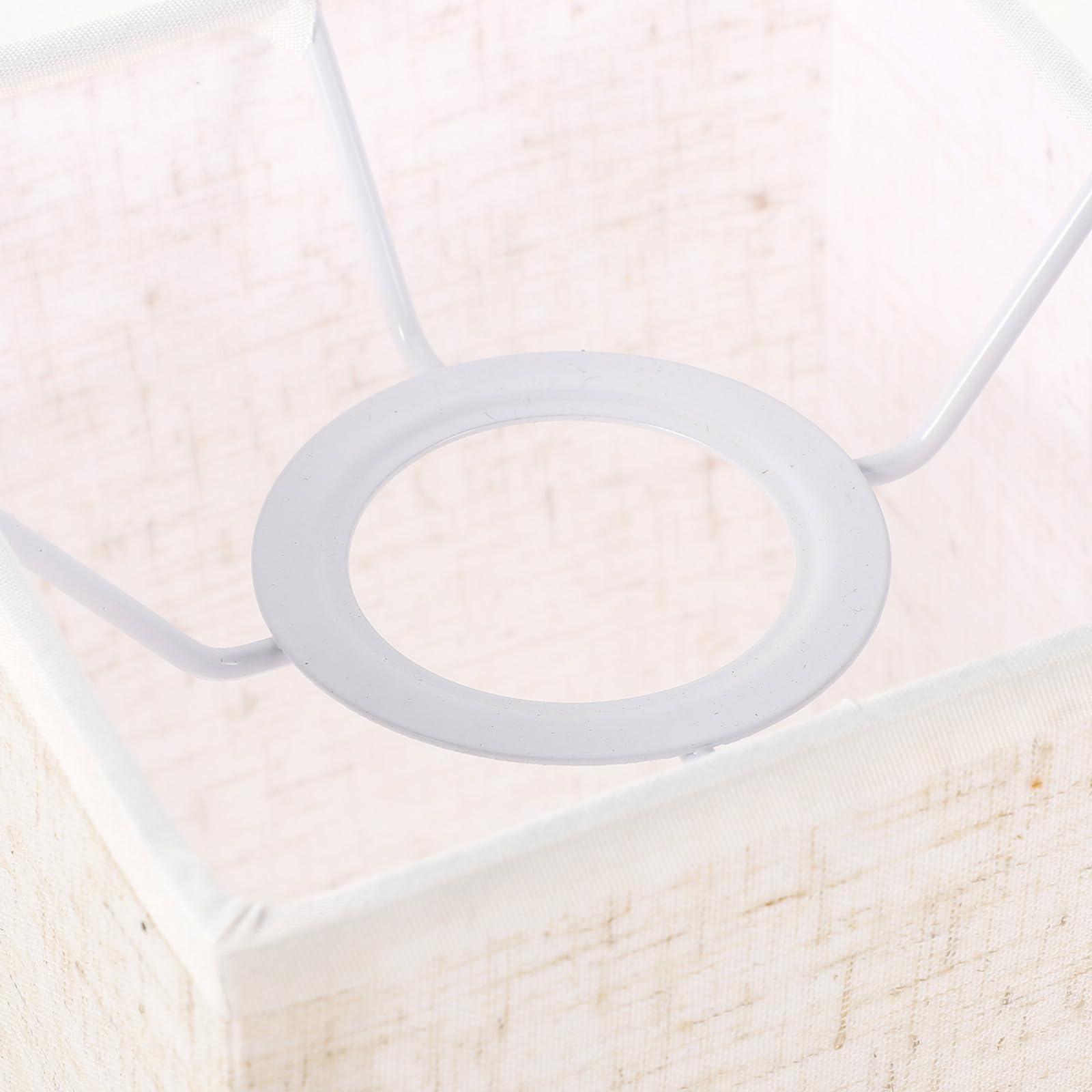 GLEAVI Pantalla de Lámpara de Pie y Pared E27 Pantalla de Lámpara de Tela de Lino Beige Cubierta de Luz Interior Colgantes Mesa Compatible Pequeñas Uso en Hogar y Oficina