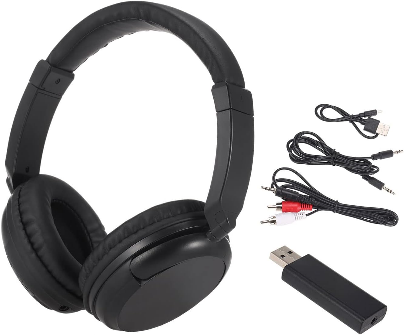 FM Wireless Headphones Over-Ear Music Earphones with...