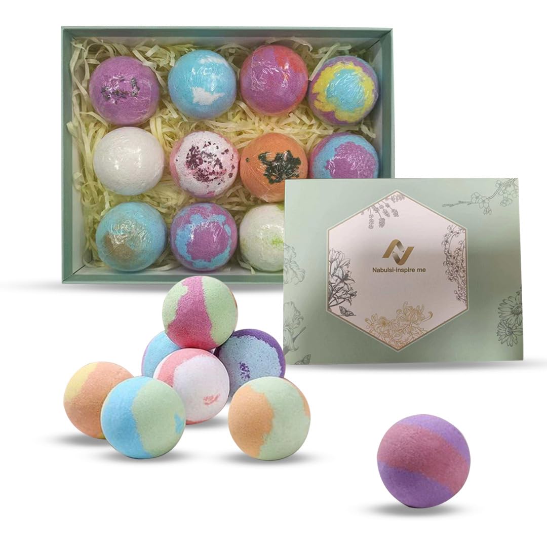 yeeyzzyeeyzz 12 Bath Bombs Coco, Shea Butter, Perfect Bubbles