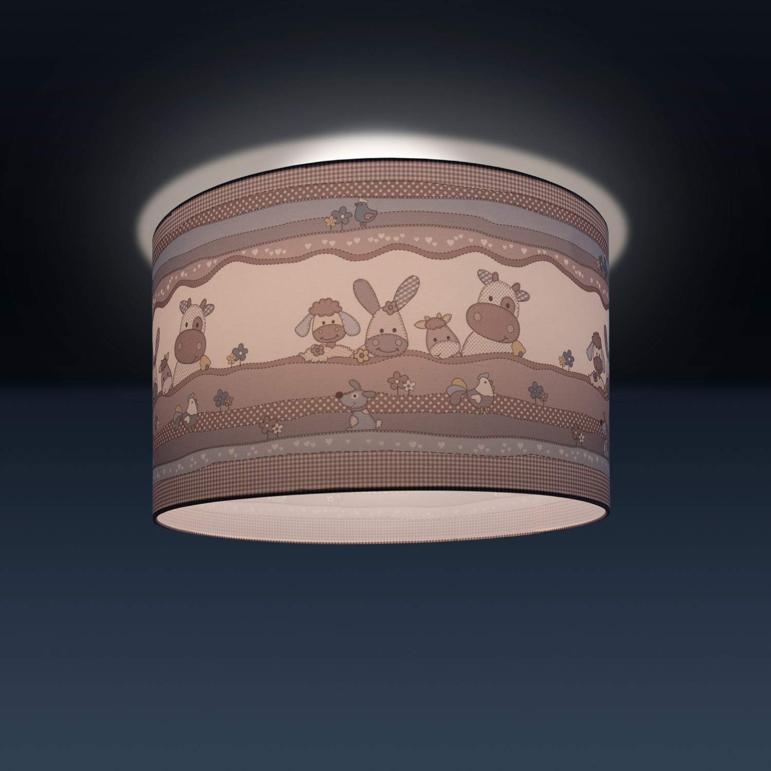 Paco Home Plafonnier Chambre Enfant Chambre Bébé Pompier Rue Police Garçons Filles E27