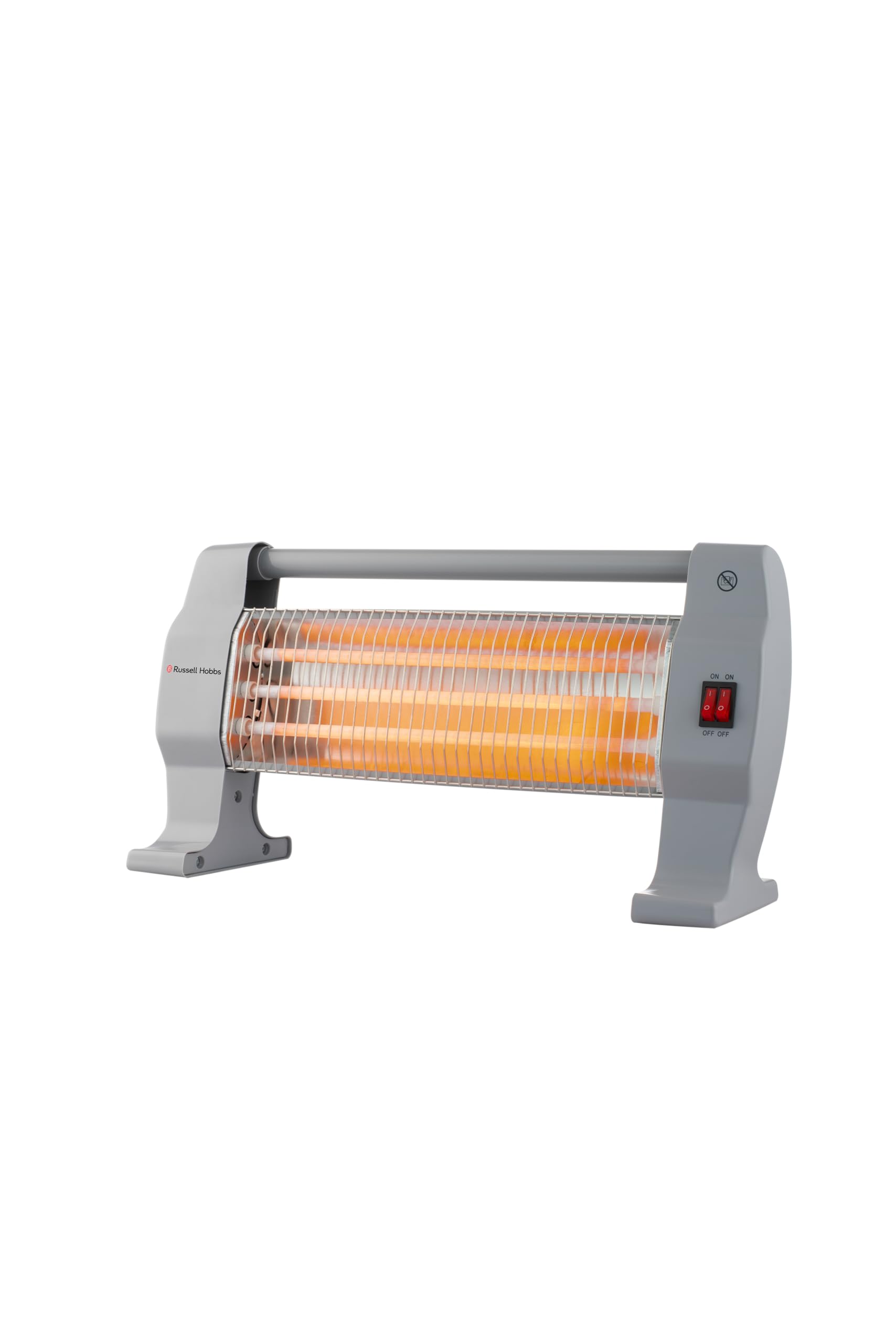 Russell Hobbs RQH1200H 1200W HeatLine Quartz Heater | Triple Quartz Tubes, Instant Radiant Warmth, 3 Heat Settings, Tip-Over Protection | Compact Horizontal Room Heater | 2 Yr Warranty-image-7