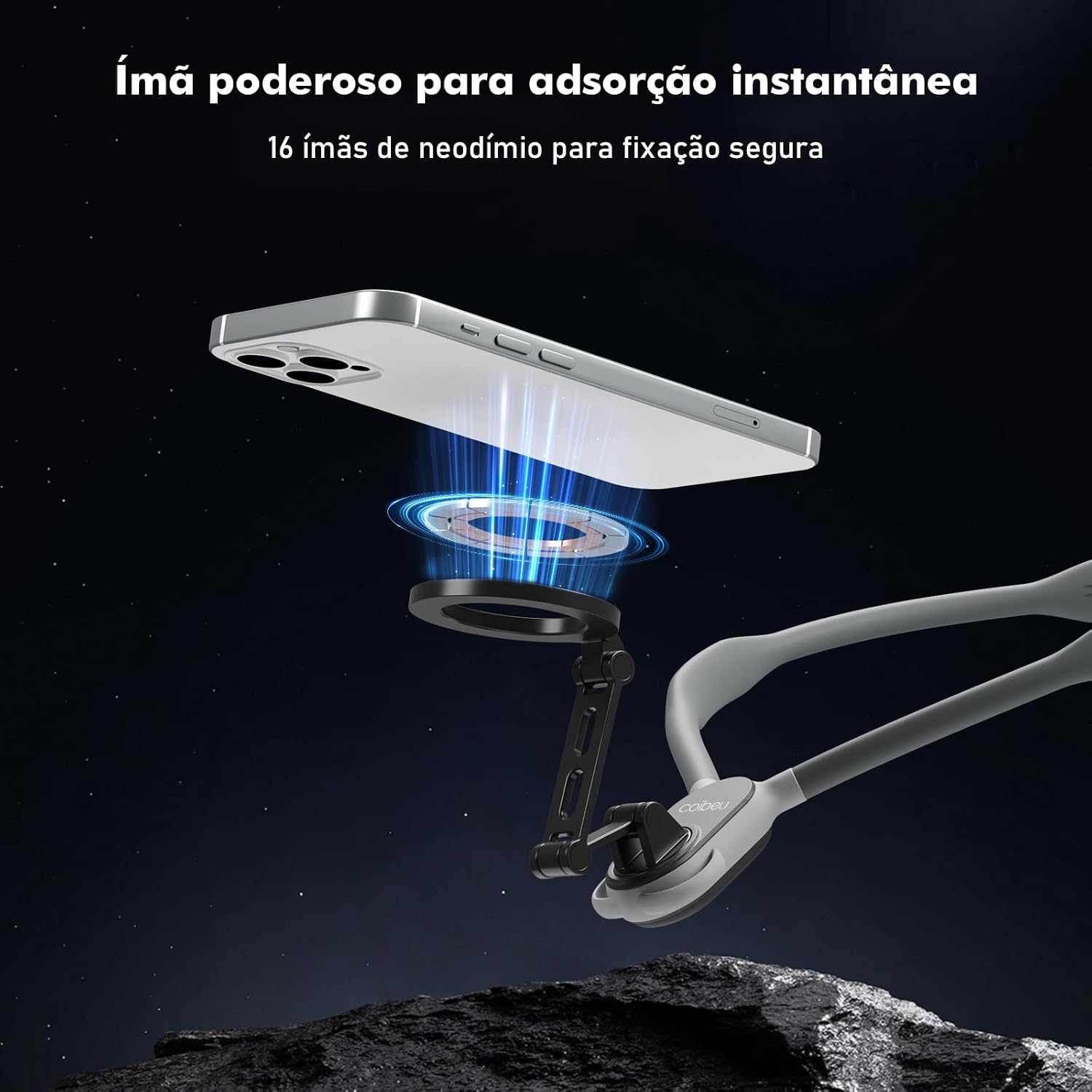 Suporte de Pescoço Magnético para Celular