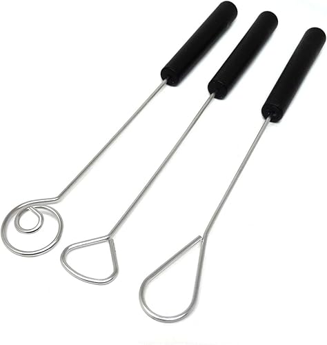 Miniatura 5 de Honbay 10 tenedores de acero inoxidable para chocolate y dulces, tenedores de fondue para hornear