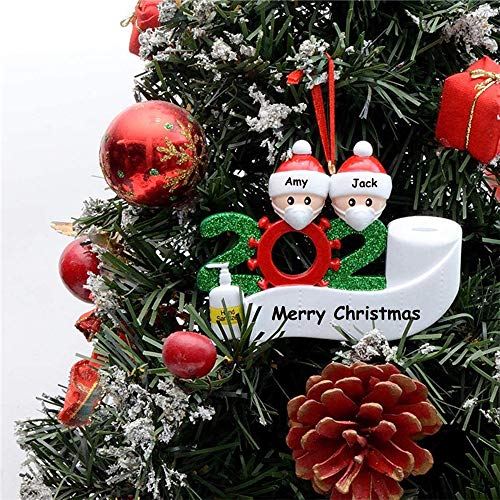 Ztl 2020 Christmas Ornaments Personalized Survived Family Ornament Christmas Tree Ornaments Holiday Decorations Customized Xmas Gifts