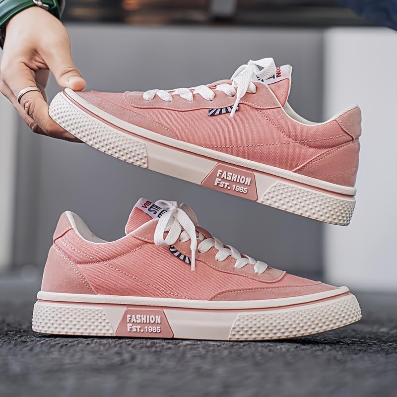 Men's Versatile Casual Sneakers, Low-Top Lace-Up Shoes with Rubber Sole, Comfortable for Casual Attire4