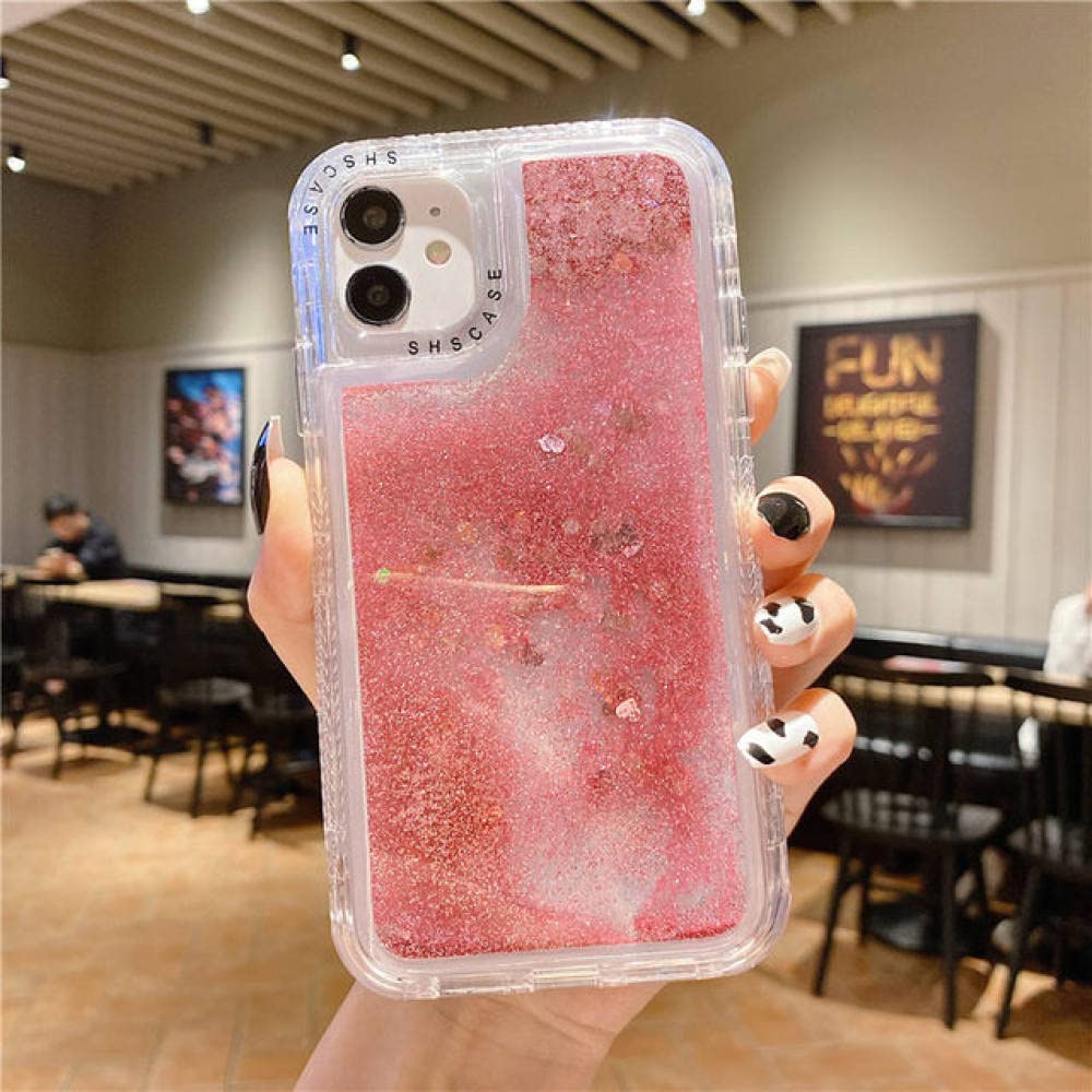 Évitez les bris d'écran iPhone coque transparente pailletée robuste - 8