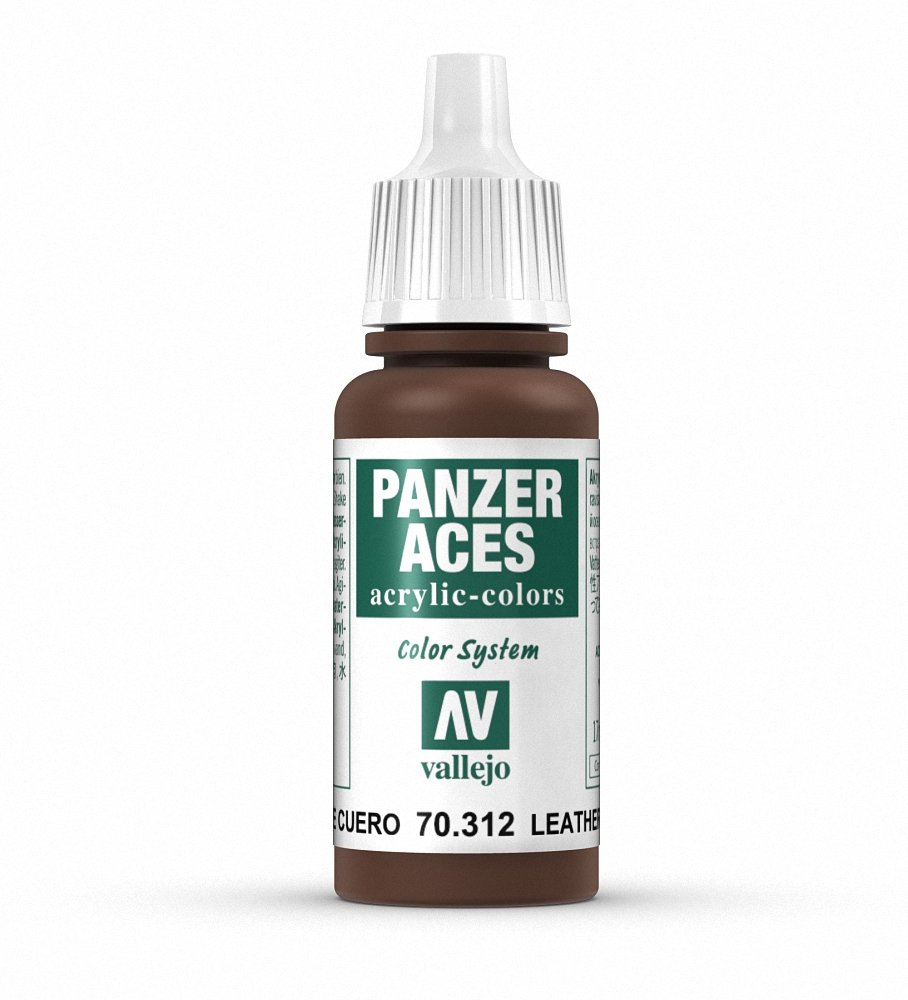 Vallejo 70.312 - Panzer Aces - Leather Belt, 17 Ml