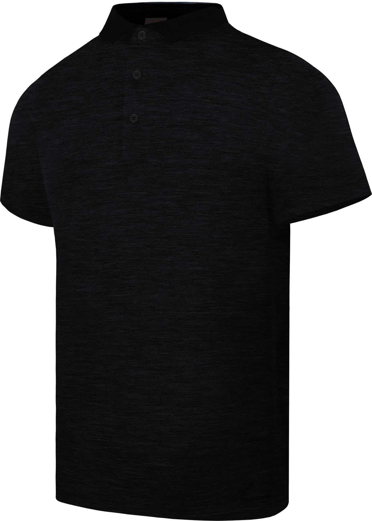 Herren Merino Polo-Shirt Kurzarm Sommer T-Shirt mit Kragen Outdoor Polohemd aus 100% Merinowolle