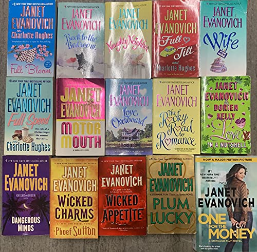 Janet Evanovich Romance Novel Collection 15 Book Set