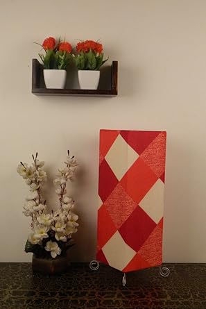 Tu Casa L-865 Square 220-Watt Table Cum Floor Lamp (Multicolour)