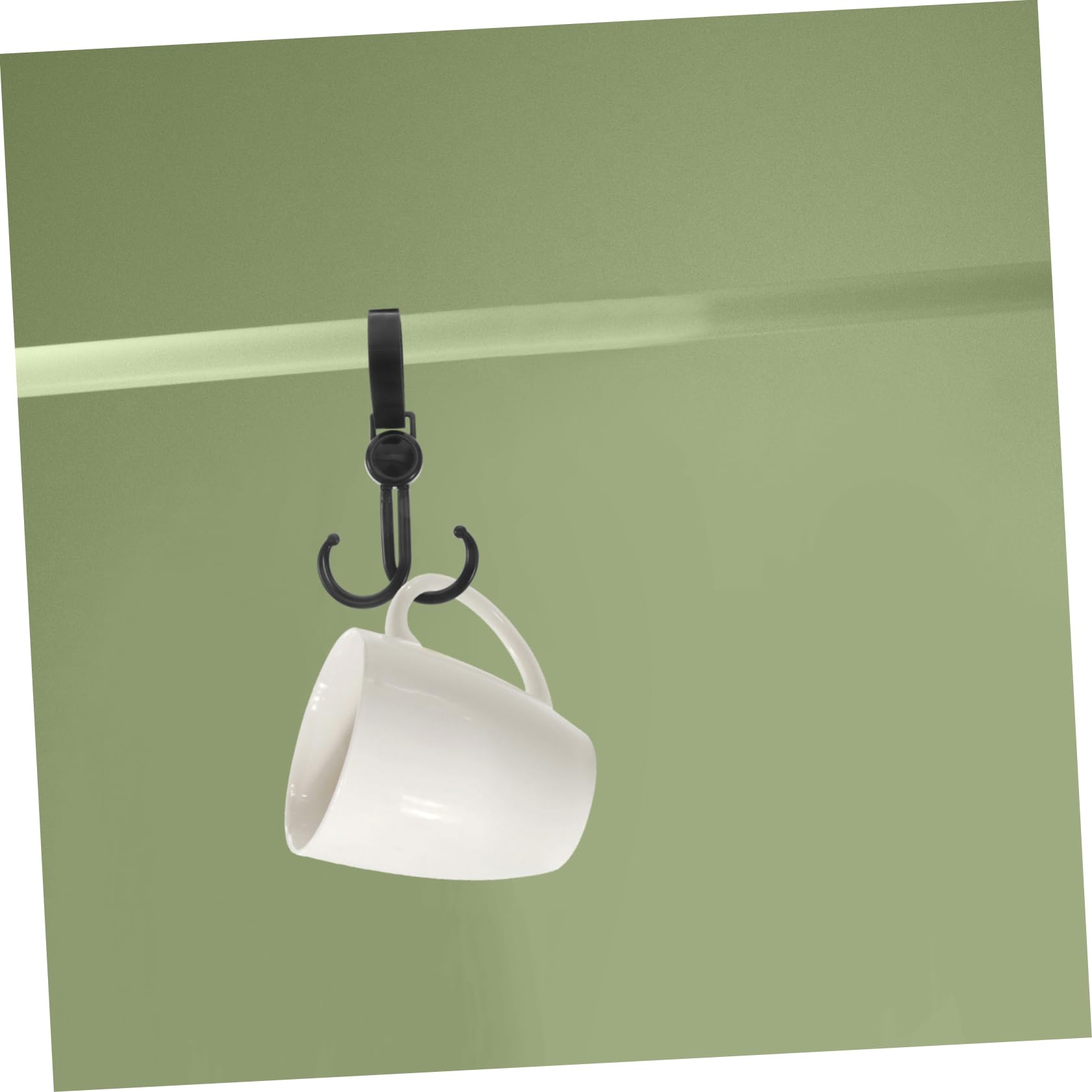 Hohopeti Double Hook Shopping Cart Bag Hanger Multi-Function Stroller Hooks for Boys and Girls Sturdy Universal Accessory for Bike Wheelchair