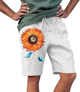 LindoMaker Mens Shorts Cargo Pockets Bermuda Shorts Relaxed Fit Comfortable Hiking Shorts Gym Workout Running Shorts