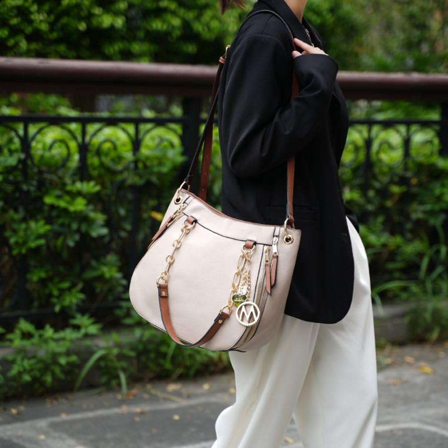 Bolso Tote para mujer con monedero de cuero vegano miniatura 4