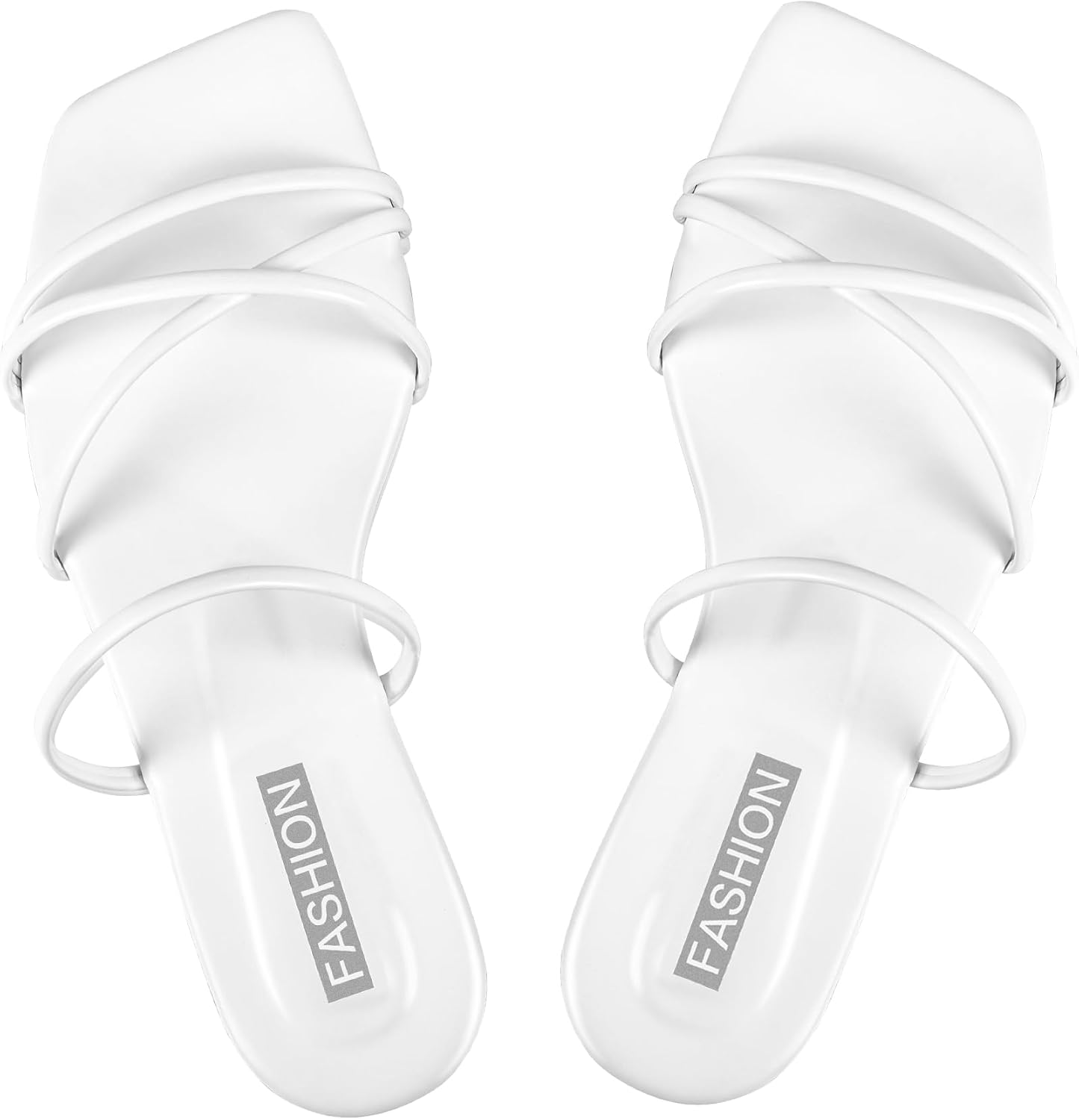 Women's Strappy Sandals - Open Toe Comfort