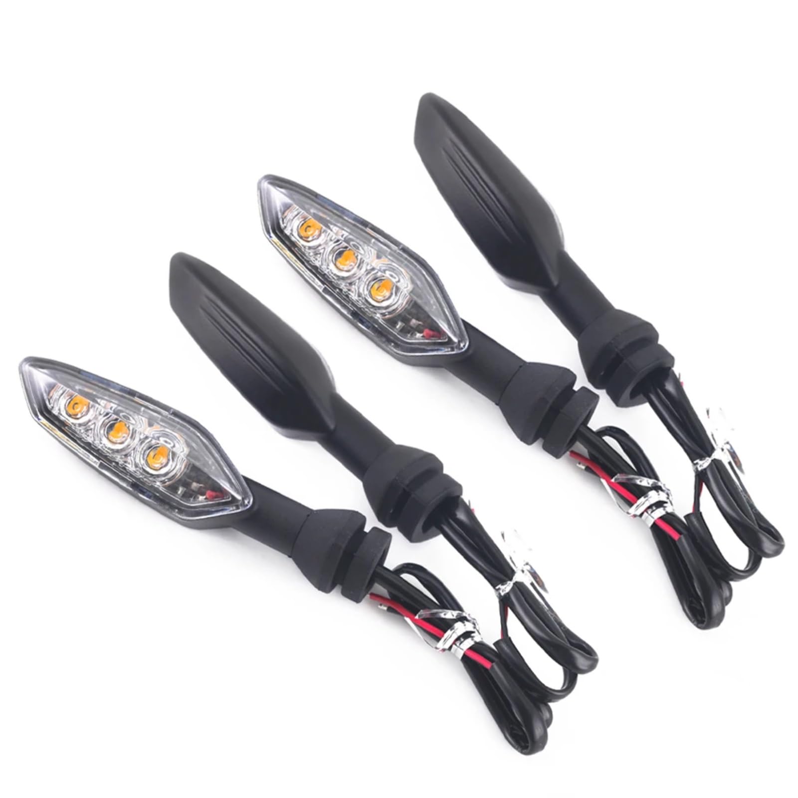 Compatibile Con Ducati Per Monster 1200R 2016 2017 2018 2019 2020 Per Monster 797 2017-2020 Luminoso Indicatore Di Direzione Anteriore O Posteriore Ambrato(Clear,4pcs)