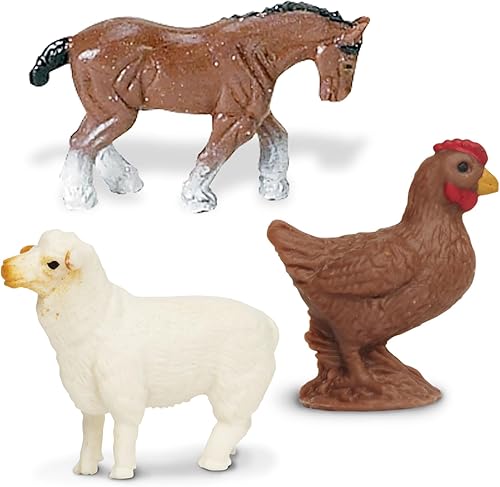 Miniatura 4 de Safari Ltd. Farm Fun Pack - Mini figuras de animales de granja - Juego de juguetes educativos para niños, niñas y niños a partir de 5 años
