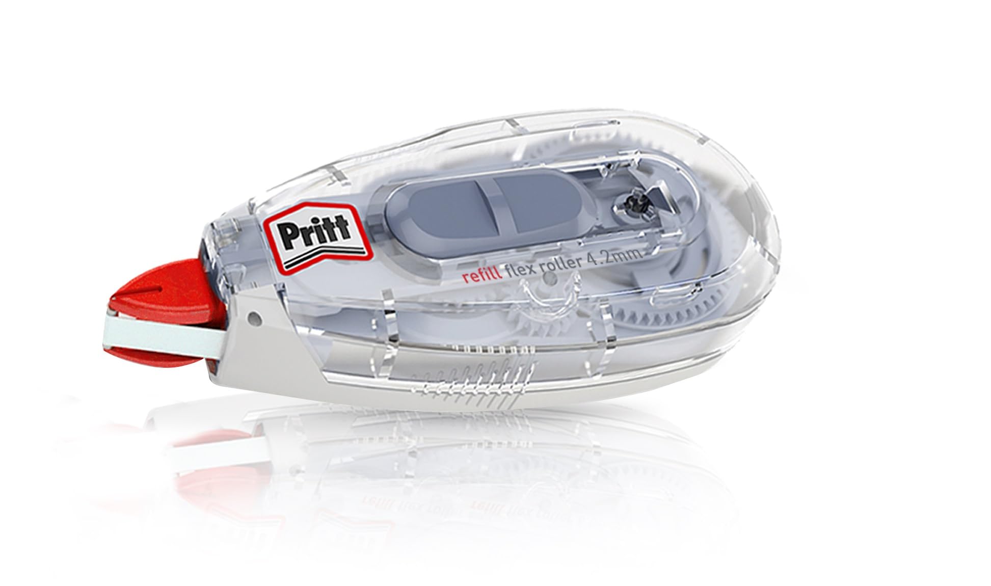 Pritt lot de 16 roller de correction rechargeable, roller de correction pour effacer et corriger, embout flexible & réécriture immédiate, rechargement facile pour éviter le gaspillage