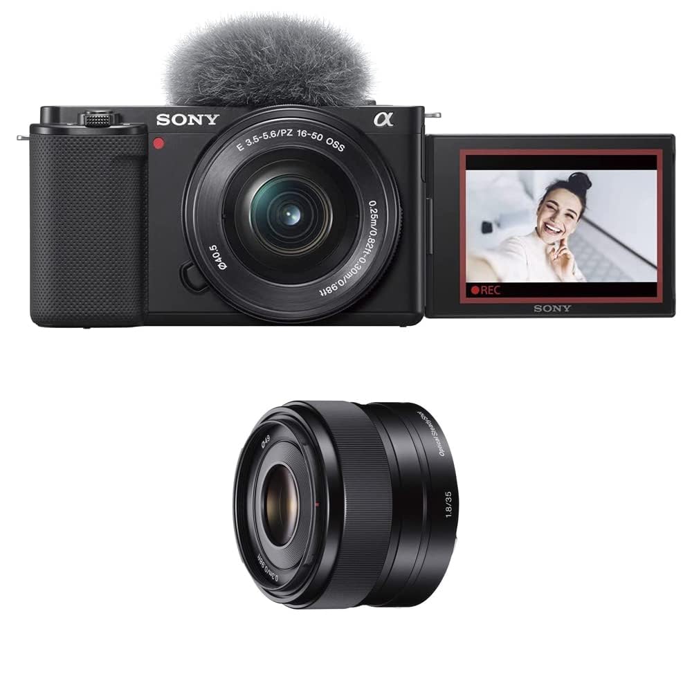 Amazon | SONY(ソニー) 【ZV-E10L と 広角単焦点レンズ(SEL35F18 