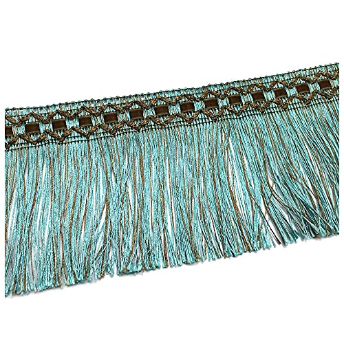1 metro colori assortiti frangia nappa rivestimento tappezzeria tenda lampada passamaneria borsa costume-grigio
