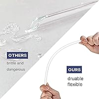 Vista 9 de Accesorios de tapa para evitar derrames de pajita para vaso Stanley Cup 40 oz 30 oz Quencher, accesorios para vaso con 6 pajitas de repuesto