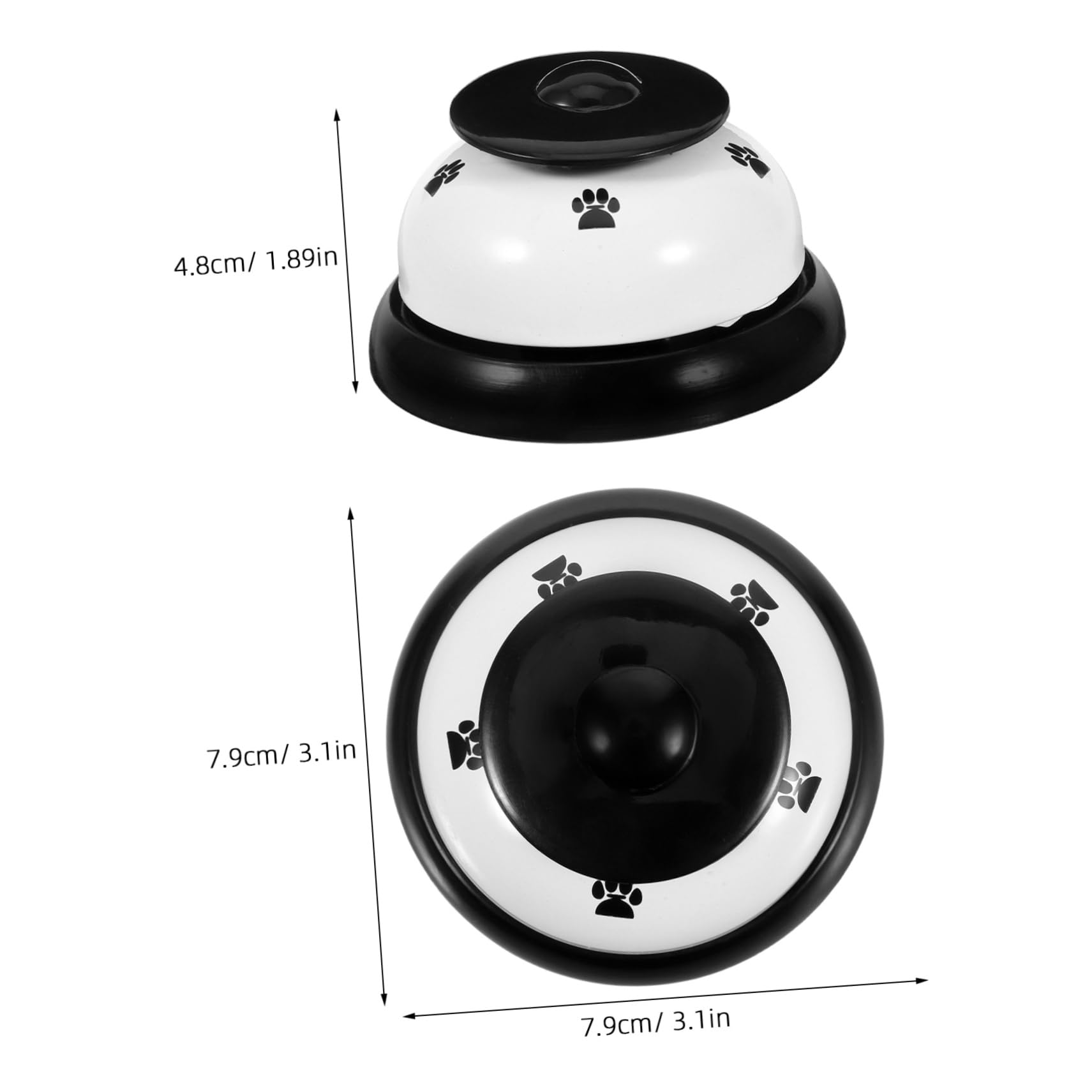 POPETPOP Dog Training Bell for Potty Training Interactive Pet Communication Bell with Loud Sound for Dogs Cats Versatile Use Home and Training Sessions