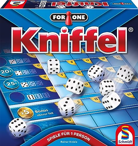 Schmidt 49432 for One Kniffel Familienspiel, ab 8 Jahren