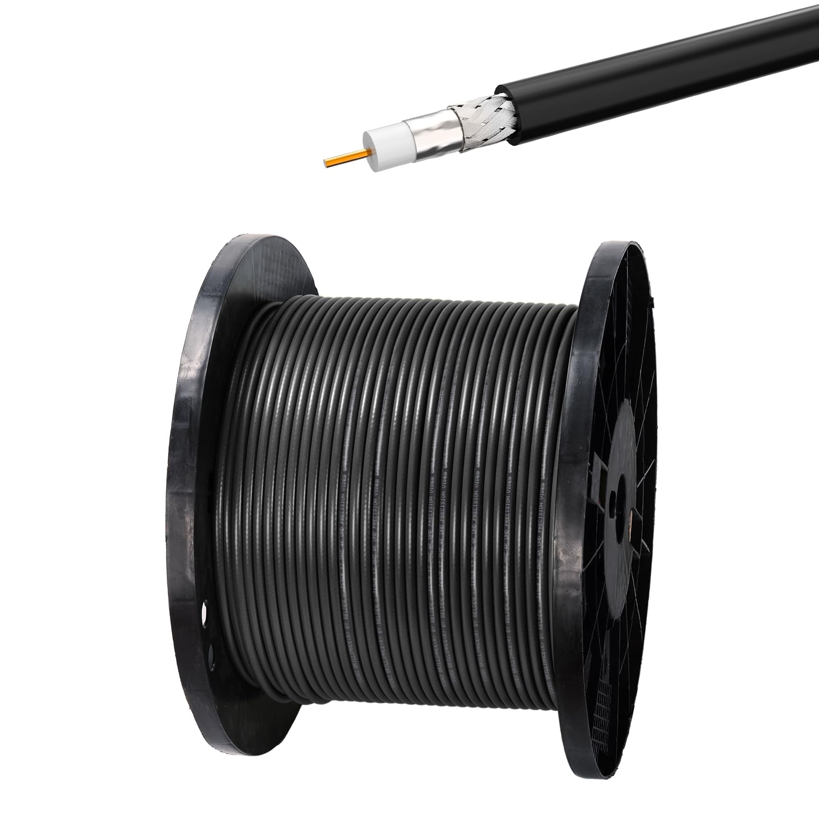 Amazon.com: Superbat Belden 1694A Coaxial Cable Black 100ft Low