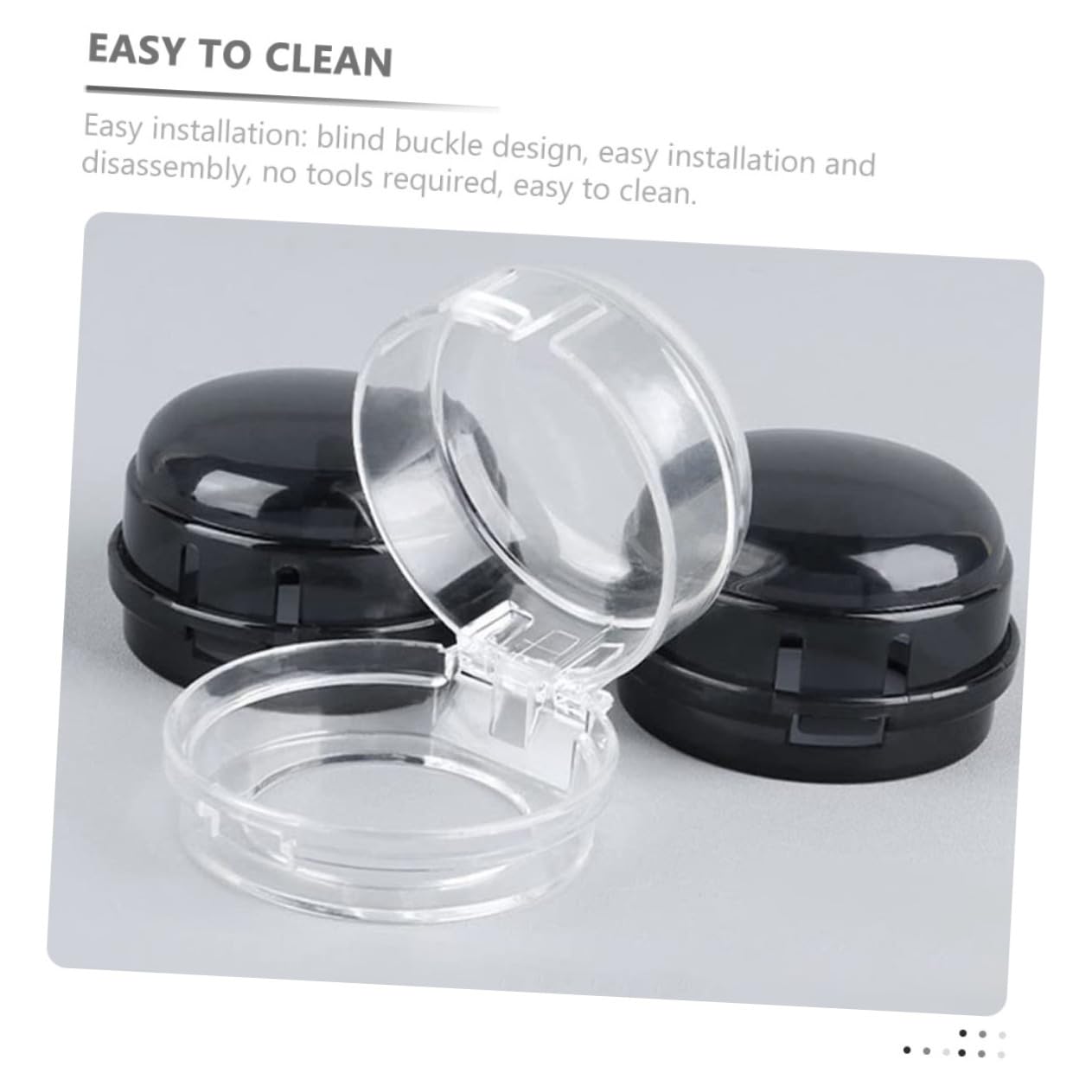 5pcs Safety Covers for Oven Burner Gas Stove Knob Protectors Childproof Easy to Clean