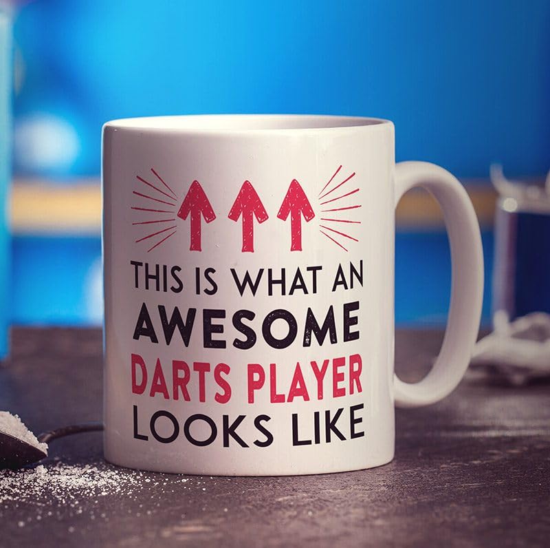 Sponsored Ad – This is What an Awesome Darts Player Looks Like Mug - 11oz Ceramic Cup